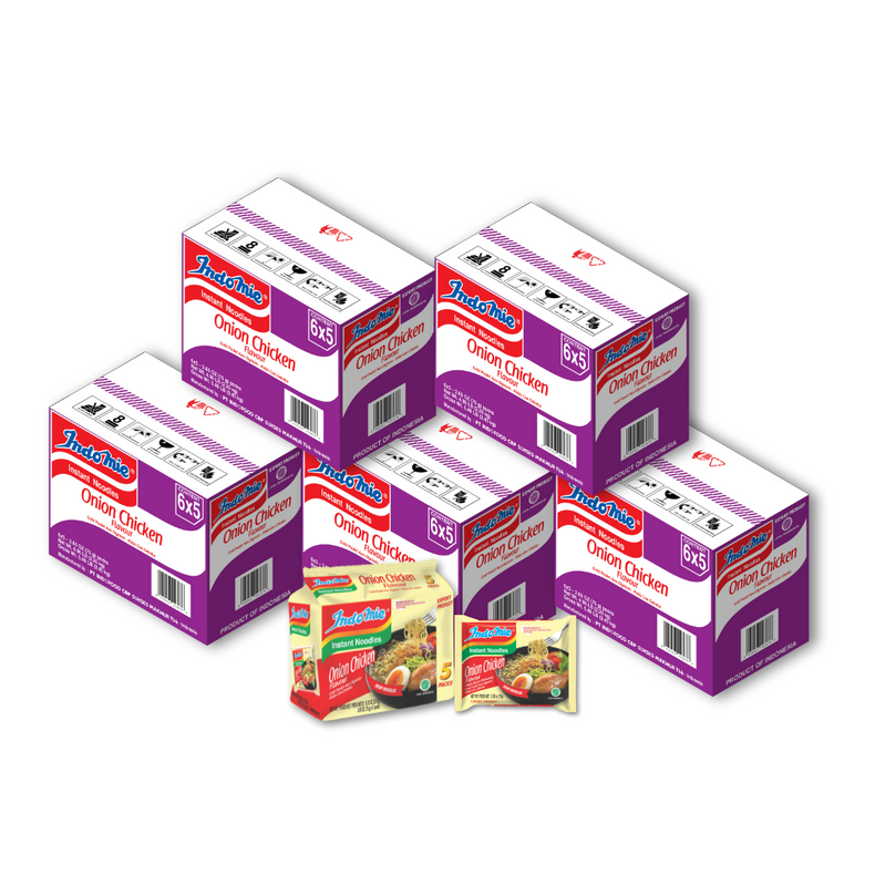 5 Boxes of Onion Chicken Flavour (5 x 30pk)