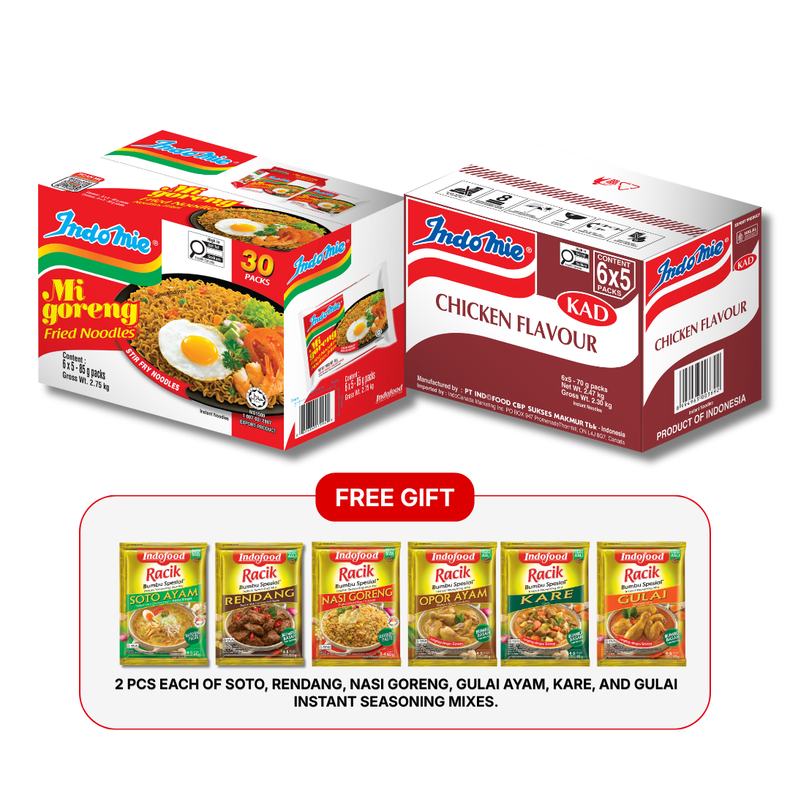 Mi Goreng Special (30 pk) + Chicken Flavour (30 pk)