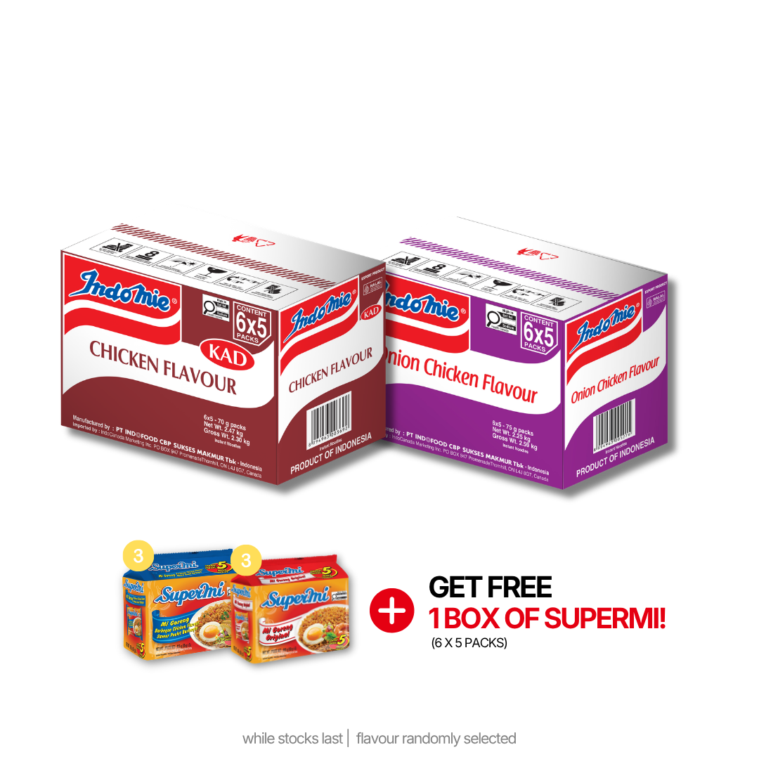 Chicken Flavour (30 pk) [BBD: Aug 2026] + Onion Chicken Flavour (30 pk)