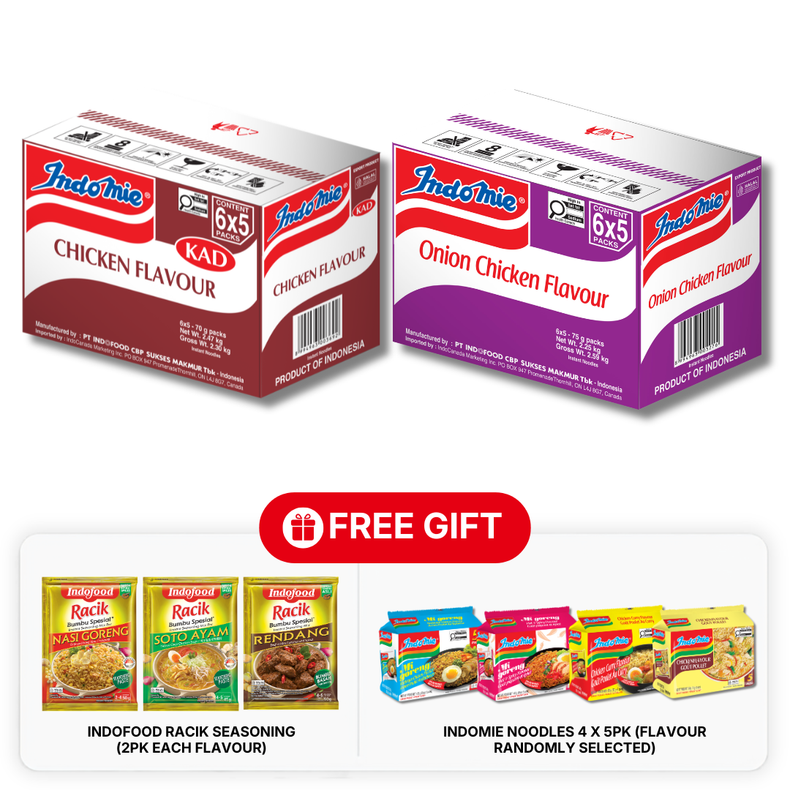 Chicken Flavour (30 pk) + Onion Chicken Flavour (30 pk)