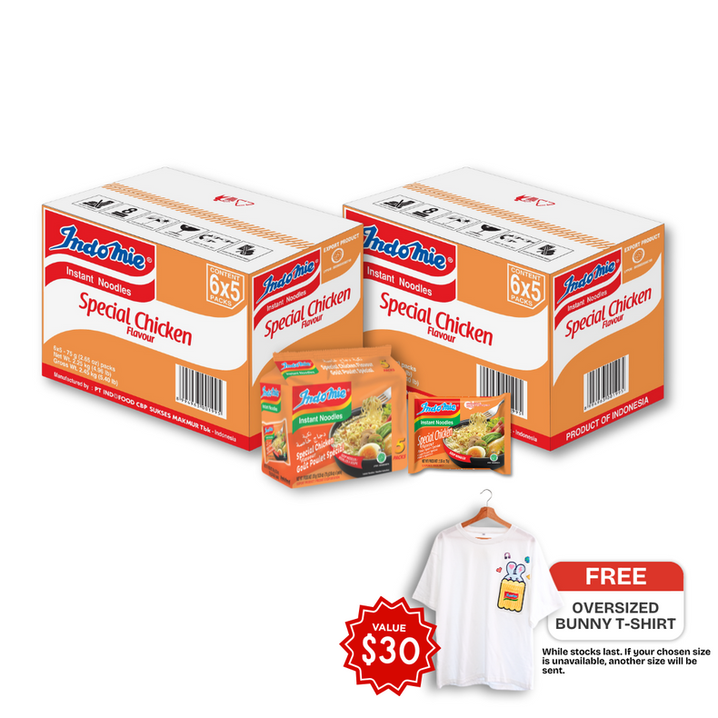 2 boîtes de saveur spéciale poulet (2 x 30 paquets)