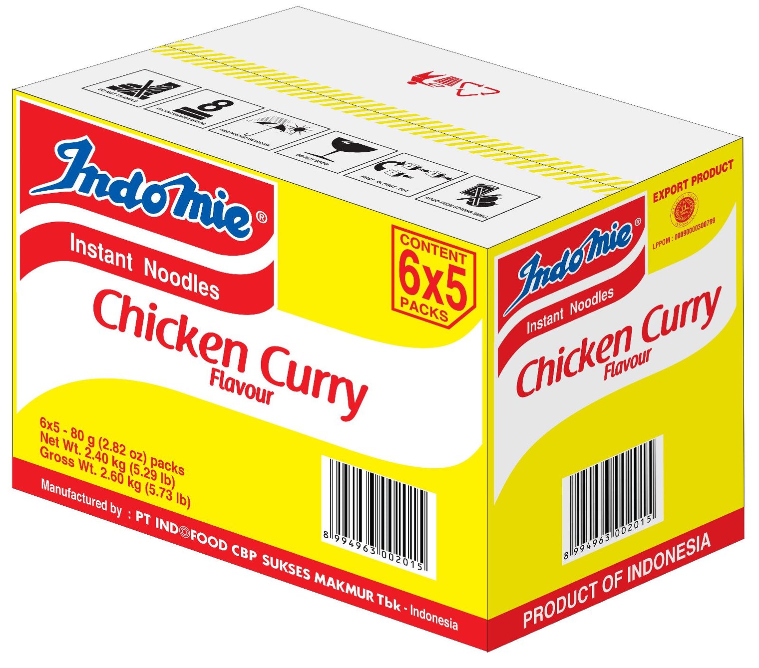 10 Boxes of Chicken Curry Flavour (10 x 30 pk) - BBD: FEB 10,2025